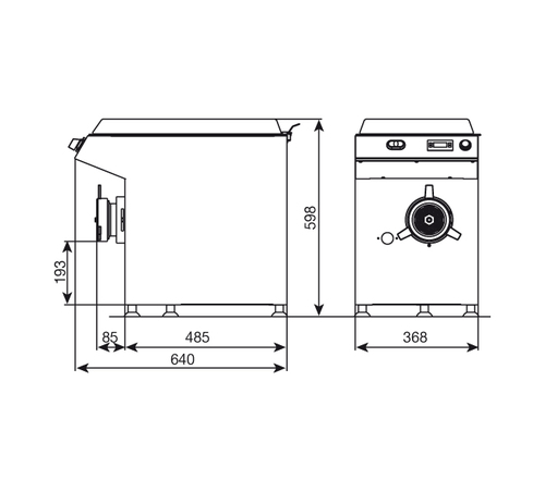 dis Tritacarne refrigeratoCER32