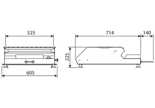 Dispenser film estensibile artex DSP5